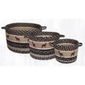 Capitol Importing Co 9 x 7 in. Deer Silhouettes Small Utility Basket 38-UBPSM518DS